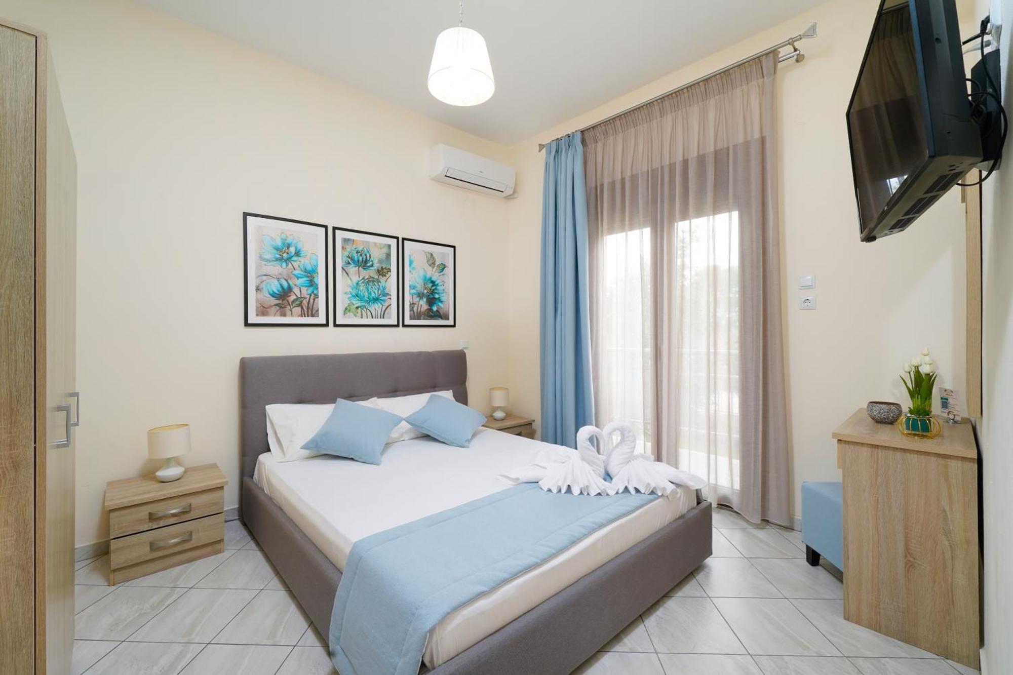 Maria Dina Apartments 1 Potos Bagian luar foto