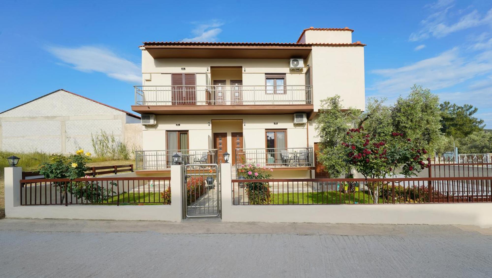 Maria Dina Apartments 1 Potos Bagian luar foto
